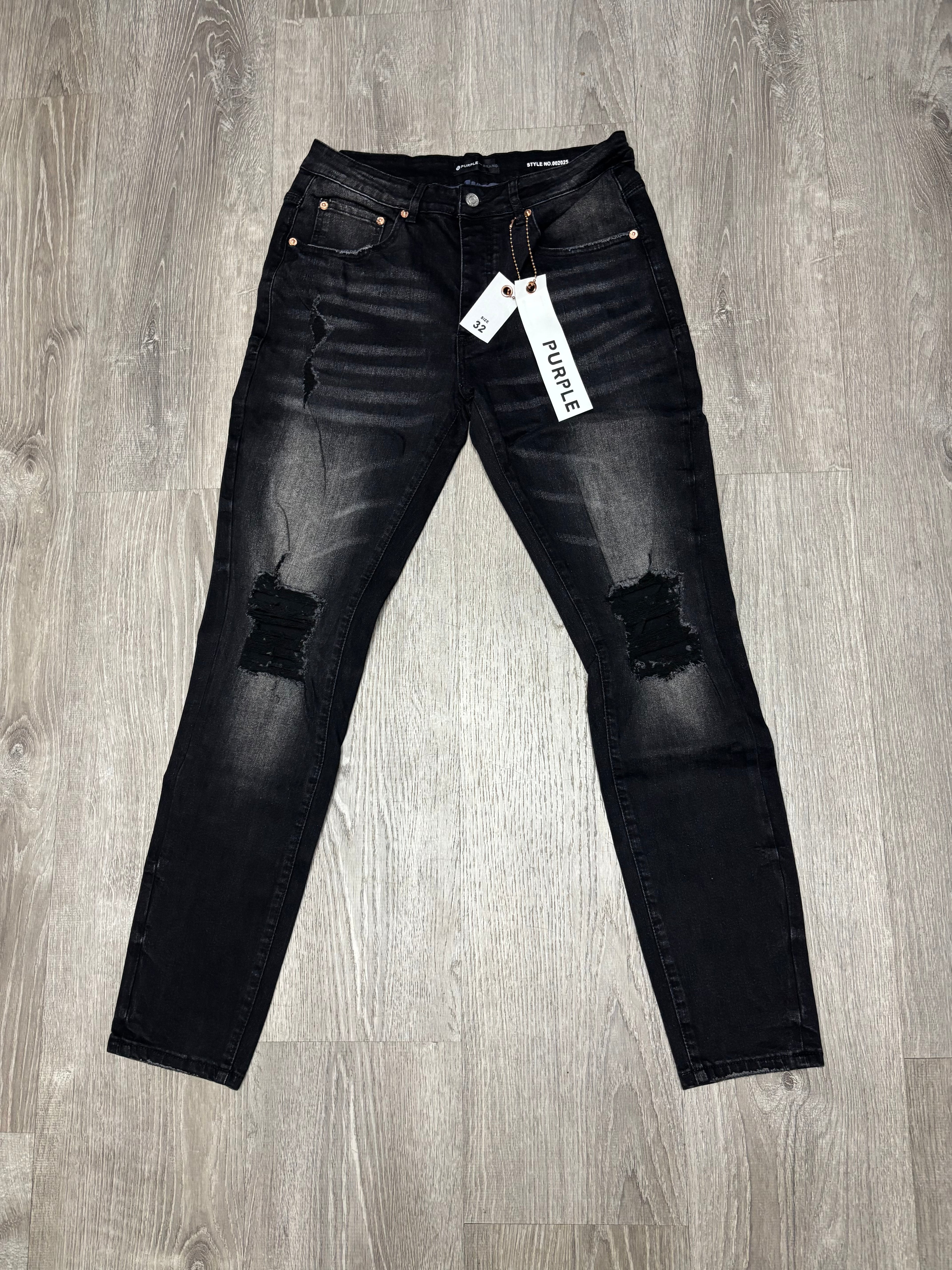Purple jeans